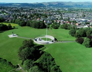 Bannockburn from above